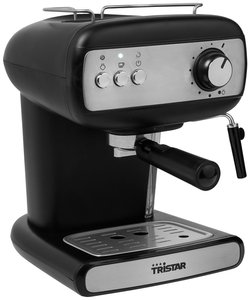 Ekspres Tristar CM-2276 - 20 barów - specjalny filtr do kapsułek Nespresso czarny Ekspres do espresso Tristar CM-2276, czarny, 850 W, 20 bar