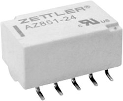 Przekaźnik SMD Zettler Electronics AZ851-24, monostabilny, 1 cewka, 220 V/DC, 1, 1 szt.