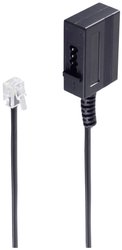 Shiverpeaks BASIC-S Western wtyk 6/4 na złącze TAE N, 0,2 m Przejściówka, adapter Shiverpeaks BS71050 1 szt.