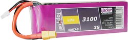 Pakiet akumulatorów (LiFe) 9.9 V 3100 mAh 30 C Hacker Softcase XT60