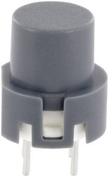 Przycisk impulsowy TRU COMPONENTS TC-D6GR TC-D6GR, 11.4 mm, 35 V/DC, 0.01 A, 1 szt.
