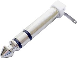 Złącze męskie jack 6,35 mm BKL Electronic 1105028, niklowany, złącze męskie, 1 szt.