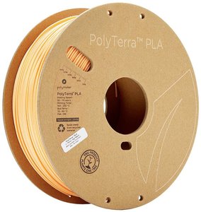 Filament do drukarek 3D PLA Polymaker 70863, Średnica filamentu: 1.75 mm, 1000 g, pomarańczowy pastelowy