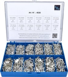 Zestaw końcówek oczkowych Vogt Verbindungstechnik 4030, 0.50 mm² - 6 mm², 1440 szt.