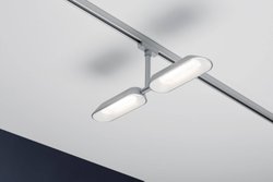 Lampa do systemu szynowego, wysokonapięciowego Paulmann Dipper 95469 LED wbudowany na stałe 16 W LED 425 lm chrom (matowy), biały