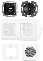 Kompletny zestaw radia Busch DAB + do montażu narożnego Radio Busch-Jaeger 2CKA008200A0235