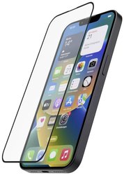 Szkło ochronne 3D na cały ekran do Apple iPhone 15/15 Pro, czarne Szkło ochronne na wyświetlacz Hama 1 szt.