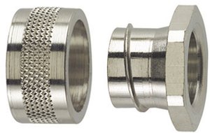 Tuleja końcowa wężowa HellermannTyton SC25-PC, O 21.1 mm, metalowa