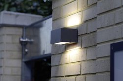 Zewnętrzna lampa ścienna ECO-Light Gemini 1891 S GR 9 W  IP54