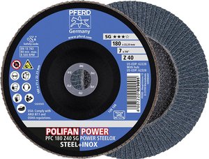 Tarcza lamelkowa PFERD Z Sg Power Steelox 67784185  10 szt.