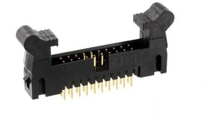econ connect EDH2S10G2 Listwa połączeniowa z małym ryglem Siatka: 2 mm Ilośc pinów: 10 Ilość rzędów: 2 1 szt. Tray