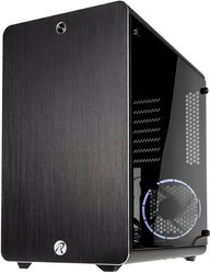 Raijintek THETIS Midi Tower Obudowa do komputera  czarny z 1 wentylatorem LED, z okienkiem, z filtrem przeciwkurzowym