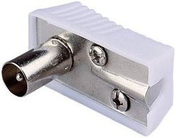 Wtyk koncentryczny kątowy  Średnica kabla: 7.2 mm