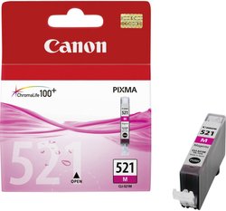 Tusz Canon CLI-521M, oryginalny, magneta