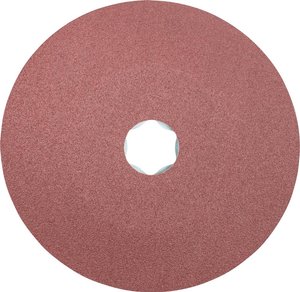 Krążek z włókna korundowego COMBICLICK Ø 125 mm A 120 do uniwersalnych zastosowań Tarcza ścierna PFERD CC-FS 125 A 120 64190112  25 szt.