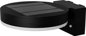 Lampa ścienna solarna z czujnikiem ruchu LEDVANCE ENDURA STYLE SOL WALLCIRCLE6WBK LEDV 4058075392762 6 W  IP44