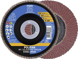 Tarcza lamelkowa PFERD A Psf Steelox 67749125 Średnica 125 mm 10 szt.