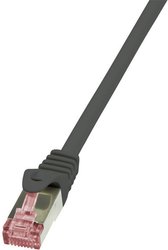 Kabel LAN LogiLink CQ2063S, 1 szt., RJ45, CAT 6, S/FTP, 3.00 m, czarny