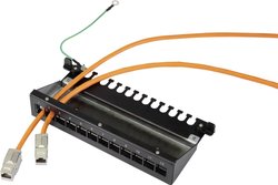 renkforce 12 portowy patchbox bez wyposażenia 25,4 cm (10'') Patchbox Renkforce RF-3566918, 12 Portów, 1 U