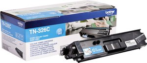 Brother Toner TN-326C TN326C tusz oryginalny Cyjan 3500 strony