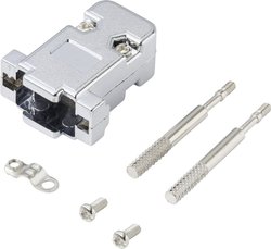 Obudowa złącza D-SUB TRU COMPONENTS TC-9878208, tworzywo sztuczne, 1 szt.