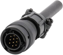 Złącze męskie kablowe Amphenol 62IN 16A 12 10P/6A, 10-pin