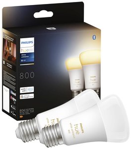 Zestaw dwóch żarówek LED Philips Lighting Hue White Ambiance E27 Dopelpack 2x570lm60W Hue 871951432824200 9 W