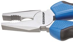 8245-160 JC - GEDORE - Szczypce uniwersalne model europejski, rękojeść 2-komponentowa 160 mm Kombinerki Gedore 8245-160 JC 6733070, 160 mm, 64 HRC