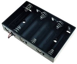 Uchwyt baterii 6x Mignon (AA) Kabel TRU COMPONENTS BH-364A Komora baterii TRU COMPONENTS BH-364A 6 x AA, Kabel