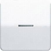 Przełącznik z kontrolką, Przycisk z kontrolką Jung CD590KO5WW śnieżnobiały