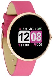 X-WATCH Siona Color Fit Smartwatch     jagodowy, różowy