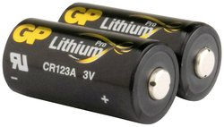 Bateria do aparatu CR-123A GP Batteries GPCR123APRO476C2 1400 mAh 3 V 2 szt.