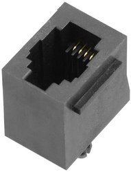 Złącze męskie RJ encitech RJJU-44-122-E1V-047 3251-0027-02, RJ10, CAT 3, piny:4P4C, 1 szt.