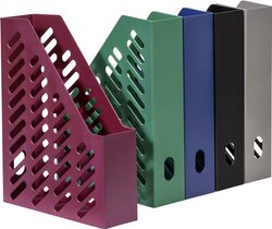 HAN KLASSIK KARMA 16018-17  Segregator DIN A4, DIN C4 czerwony recyklingowane tworzywo sztuczne 1 szt.