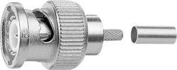 Złącze BNC Telegärtner J01000A0008 J01000A0008 złącze męskie proste 50 Ω 1 szt.