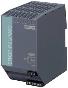 Zasilacz na szynę DIN Siemens SITOP PSU100S 12 V/14 A 6EP1323-2BA00  12 V/DC 14 A 120 W Ilość wyjść:1 x