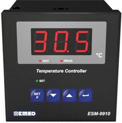 Termostat Emko ESM-9910.5.12.0.1/01.00/2.0.0.0 PTC -50 do 130 °C Przekaźnik 7 A (D x S x W) 96 x 96 x 96 mm