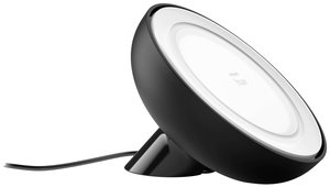 Hue White & COL. Bursztynowe Lampa stołowa bloom, czarna 500 lm Lampa stołowa LED Philips Lighting Bloom Hue 77112600 7.1 W