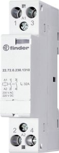 Stycznik instalacyjny Finder 22.72.0.024.1517 22.72.0.024.1517, 230 V/AC, 400 V/AC, 1 szt.