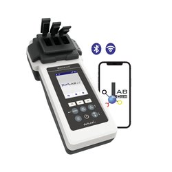 Fotometr Water ID PoolLAB 2.0, wartość pH, chloru, zasadowość, kwas cyjanurowy, aktywny tlen, żelazo, miedzi, fosforanów, brom, dwutlenek chloru, ozon