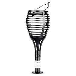 VT-719 1W Solarna ściana/słupek/oczekujący płomień świetlny 2200k Lampa solarna V-TAC VT-719 8558 0.45 W ciepła biel 5 lm