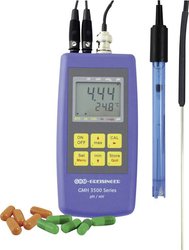 Urządzenie pomiarowe wielofunkcyjne Greisinger GMH 3511 Set, wartość pH, redox (ORP), temperatura