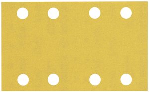 Papier ścierny EXPERT C470 z 8 otworami do szlifierki oscylacyjnej, 80 x 133 mm, G 240, 10 sztuk. Papier ścierny do szlifierki Bosch Accessories EXPERT C470 2608900883 133 mm 10 szt.