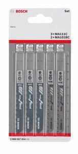 Zestaw brzeszczotów Wood, 5-częściowy, Makita Bosch Accessories 2608667854 2608667854 5 szt.
