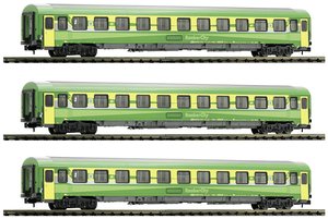 Wagon osobowy Fleischmann 814439 N Zestaw 3 samochodów Eurofima firmy GYSEV