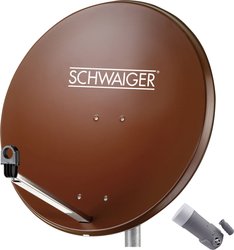 Schwaiger SPI9962SET1 Antena satelitarna bez odbiornika Ilość uczestników: 1 80 cm