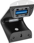 Lampa solarna kinkiet Goobay 45808, czujnik ruchu, LED 3.2 W, biała