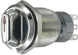 Przełącznik obrotowy wandaloodporny TRU COMPONENTS 701810, 250 V/AC, 5 A, Pozycje przełączenia 2, 1 x 90 °, IP65, 1 szt.