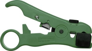 Uniwersalny ściągacz izolacji z kabli koncentrycznych Ściągacz izolacji kabla koncentrycznego Axing BWZ 5-02 BWZ 5-02