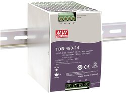 Zasilacz na szynę DIN DC/DC Mean Well TDR-480-24 TDR-480-24 20 A 480 W Ilość wyjść:1 x
